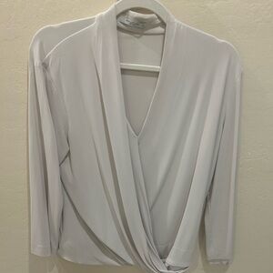 MM LaFleur Cream Blouse - M